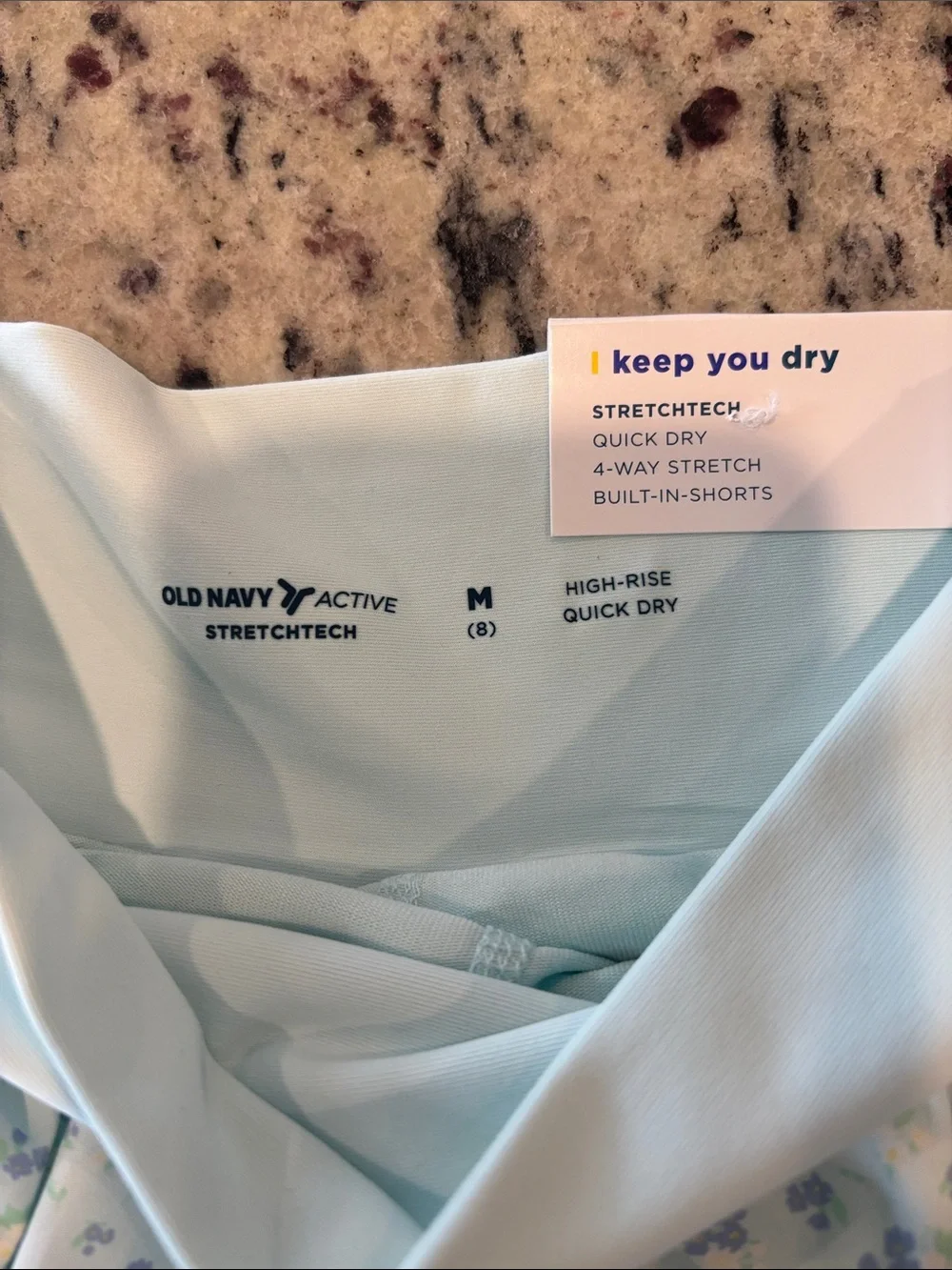 Old Navy Light Blue Floral Girls' Shorts